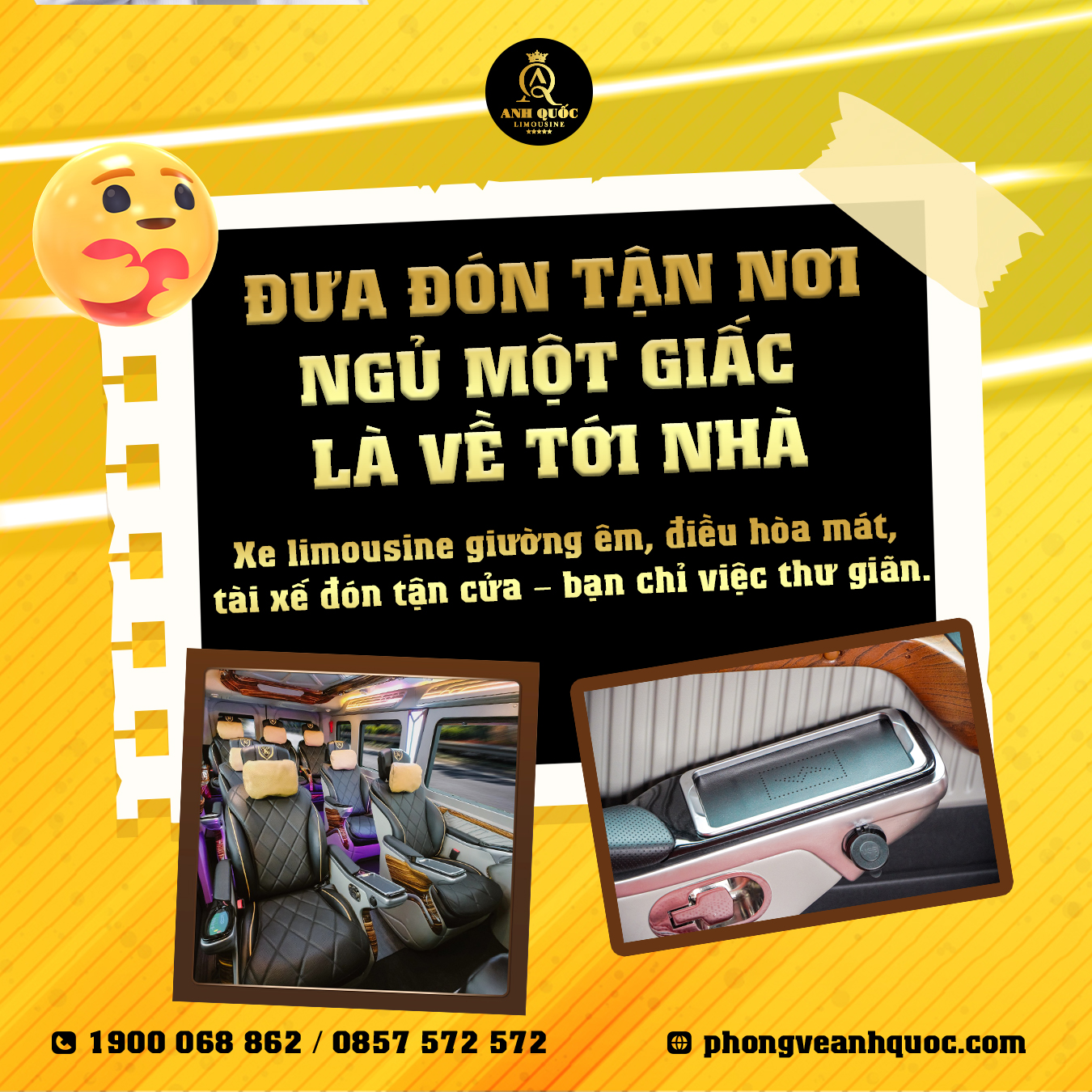 Nội thất xe ghép tiện chuyến sang trọng của Anh Quốc Limousine